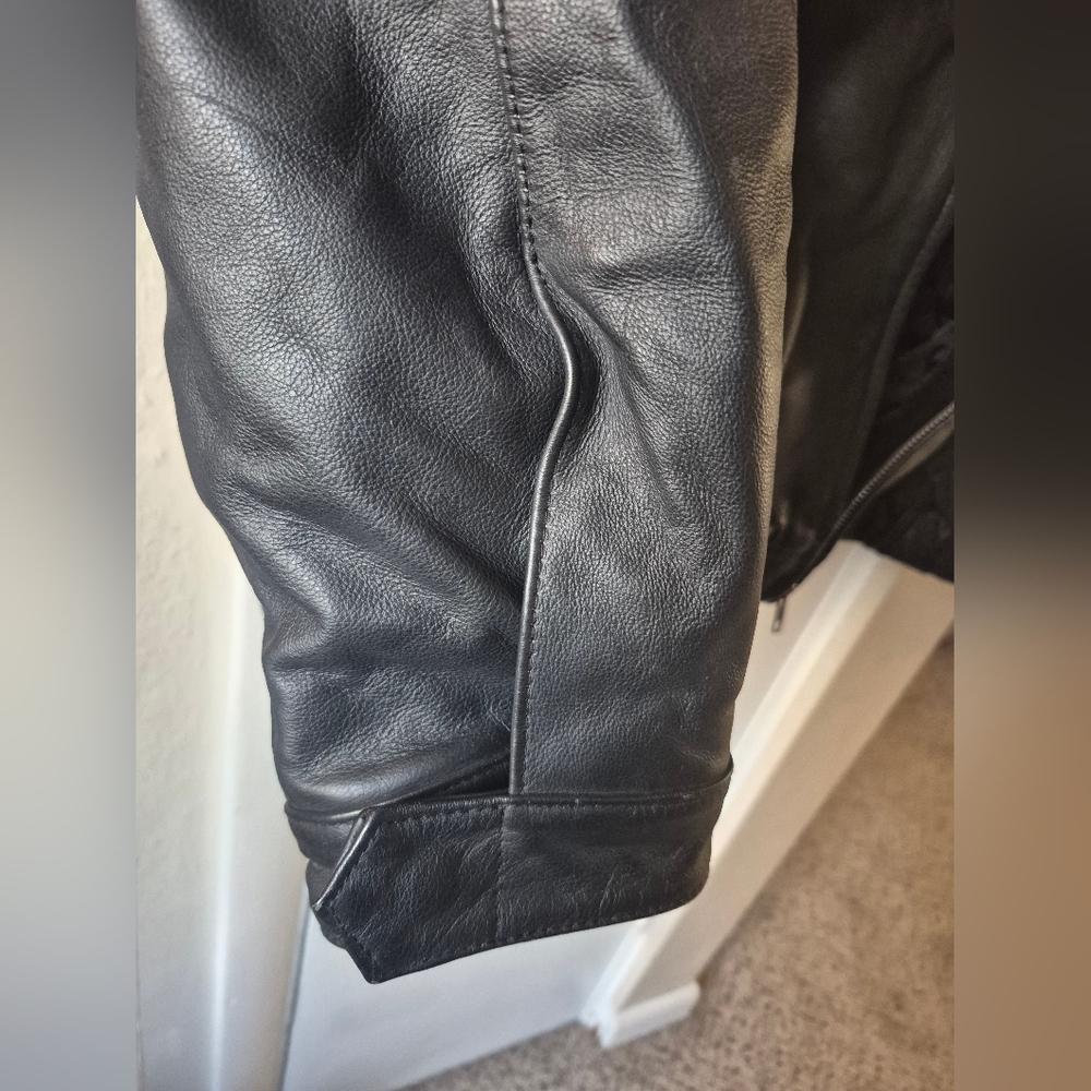 North Ends Leather Coat Size XL - Picture 5 of 7